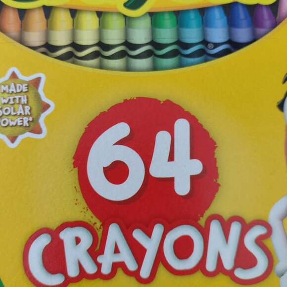 New lot of Crayola 50 Colored Pencils, 64 Crayons and 8 Watercolors - Picture 10 of 14